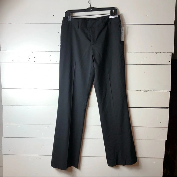 NWT Pendleton 100% Virgin Wool Wide Leg Dress Pants Spectator Black Size 8 - Picture 1 of 8